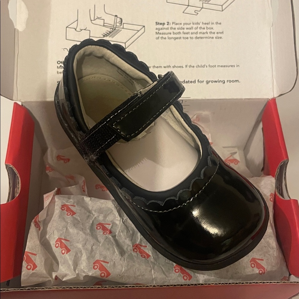 See Kai Run Black Patent Shoes